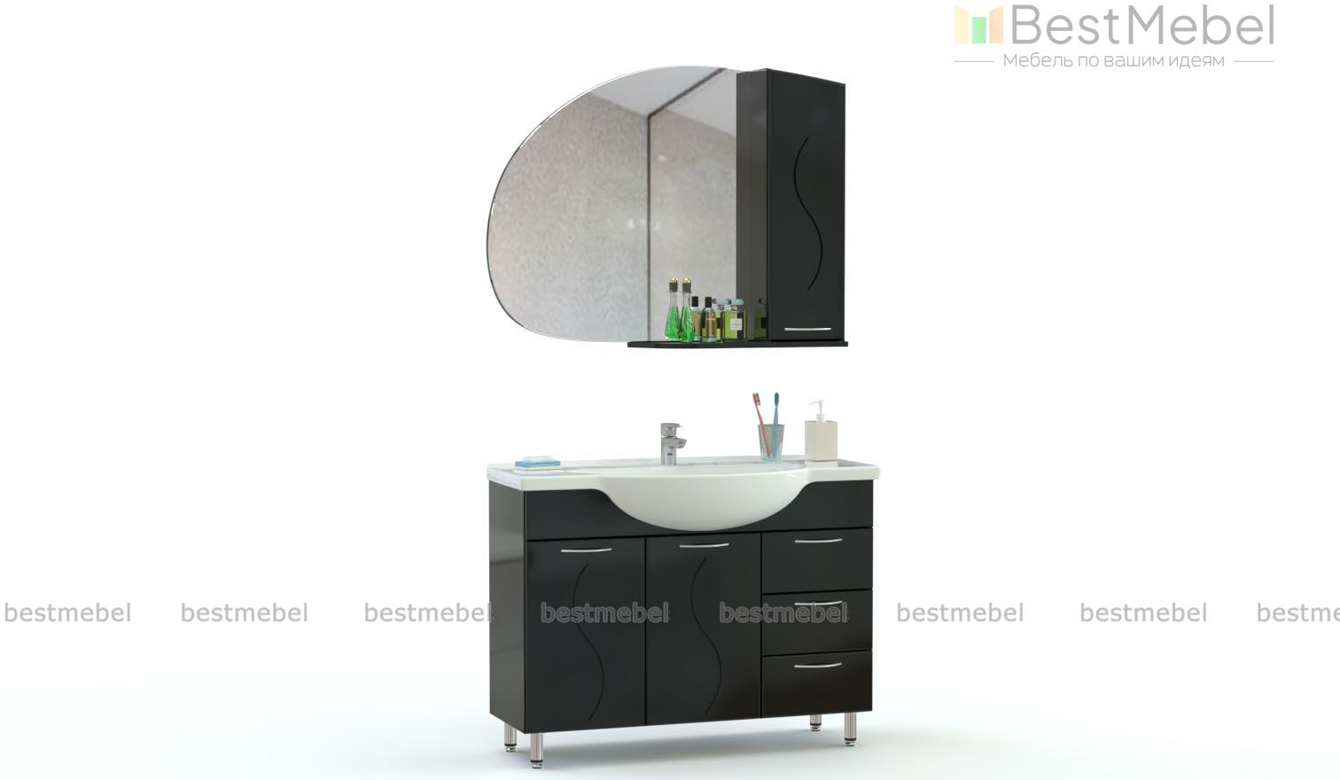 Мебель для ванной комнаты Долли 2 BMS - Фото