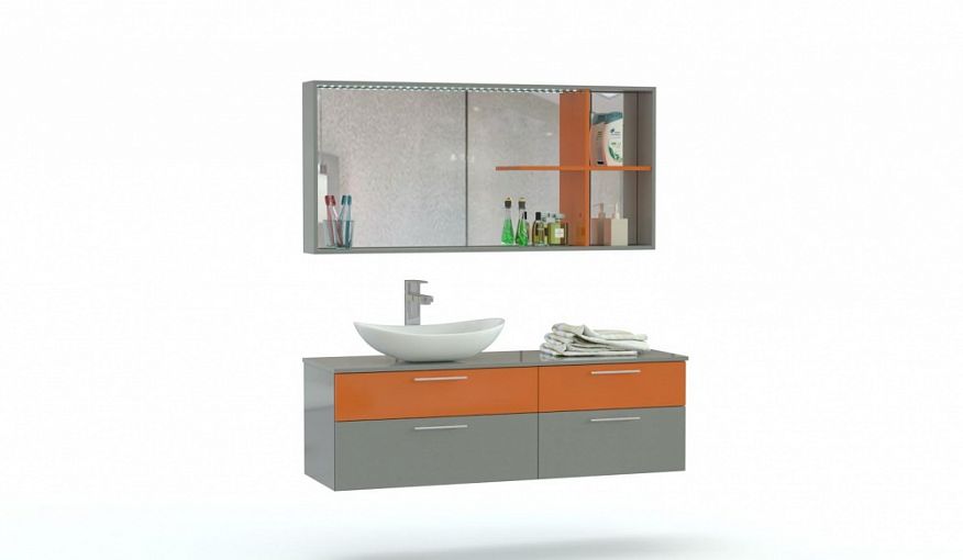Мебель для ванной Лазурь 2 BMS - Фото