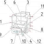 Схема сборки Прикроватная тумба Кантри 10 BMS