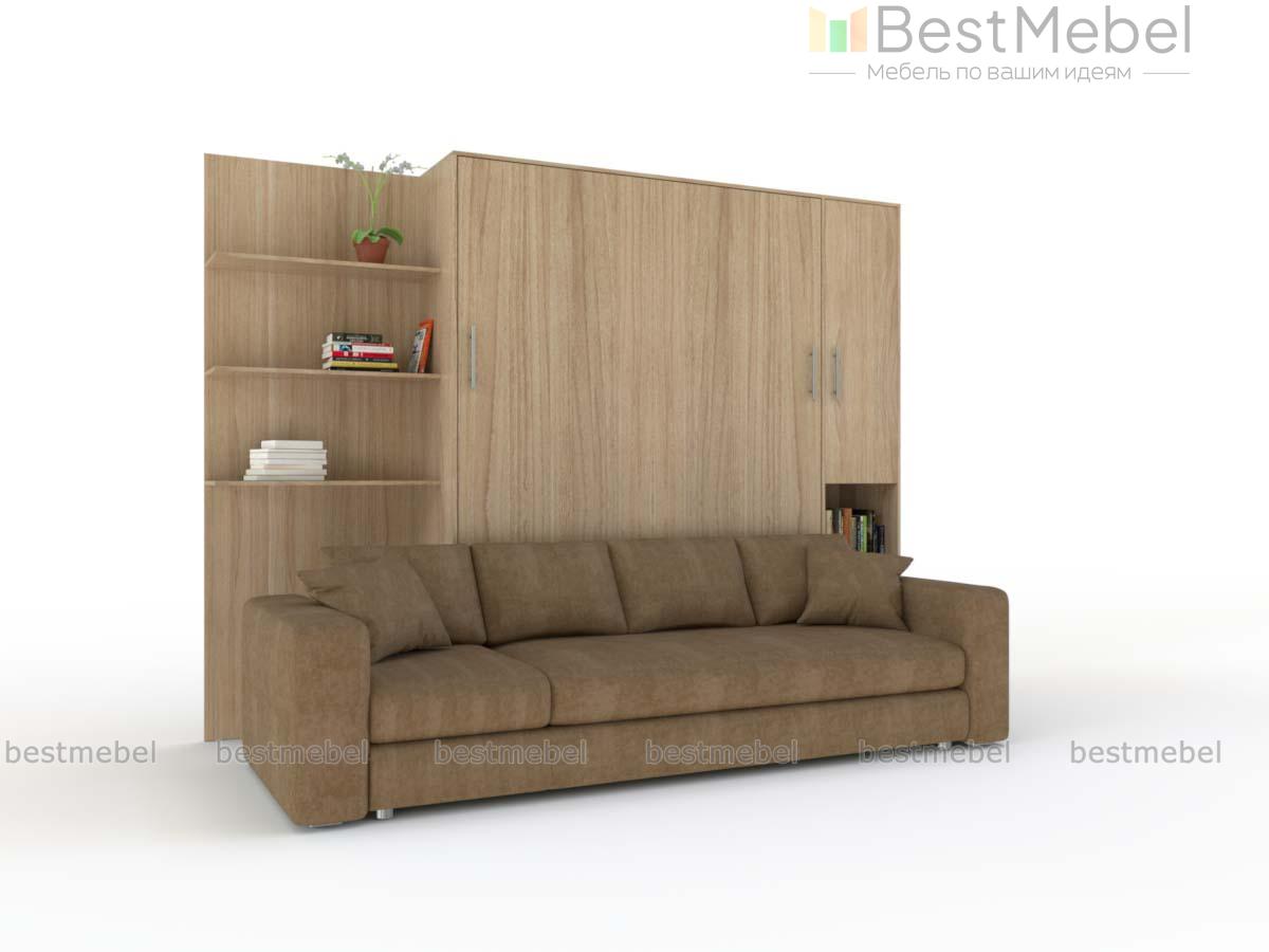 Шкаф-кровать с диваном Нью-1 BMS - Фото
