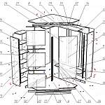 Схема сборки Угловой шкаф-купе Гектор BMS
