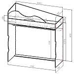 Чертеж Кровать детская Кирилл 2.2 BMS