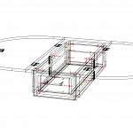 Чертеж Кухонный стол Ксандра 2 BMS