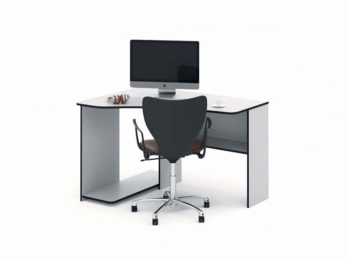 Стол офисный угловой Хлоя 10 BMS - Фото