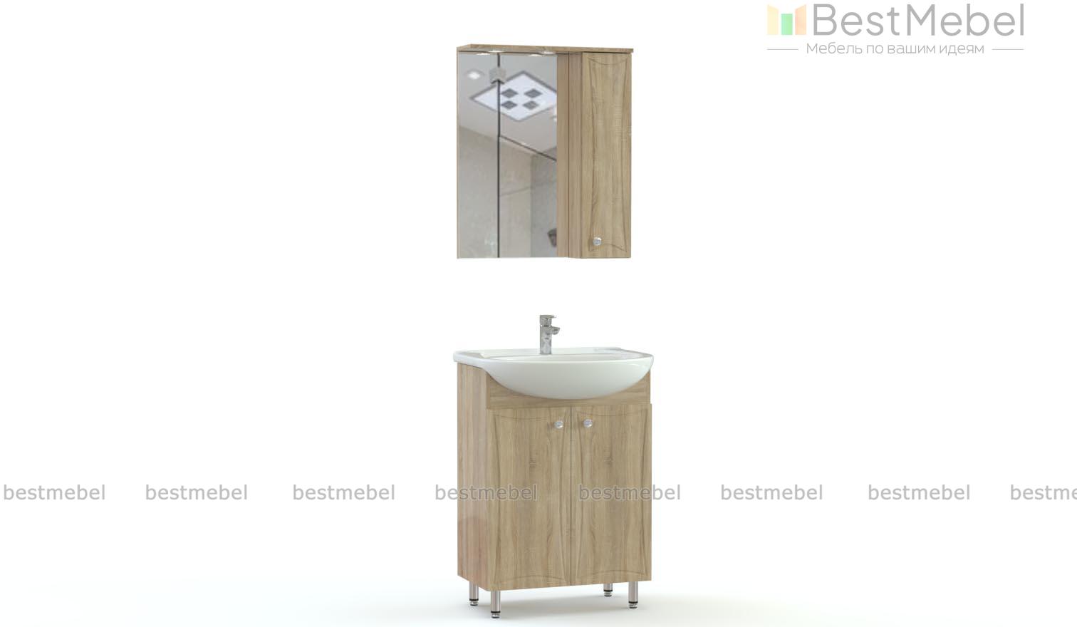 Комплект для ванной комнаты Эста 1 BMS - Фото