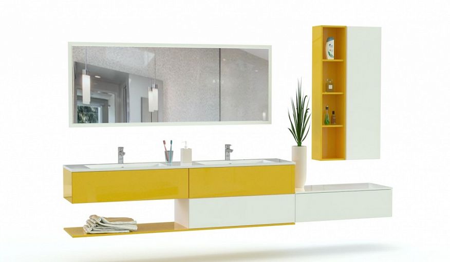 Мебель для ванной Папайя 5 BMS - Фото