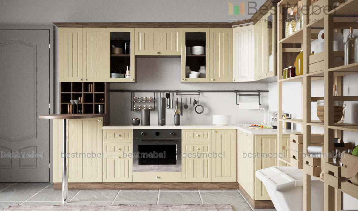 кухня угловая в стиле прованс фото интерьер