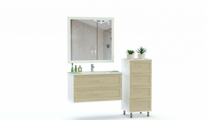 Мебель для ванной комнаты Юго 4 BMS - Фото