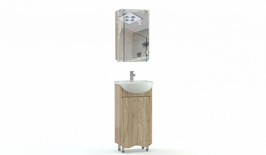 Комплект для ванной комнаты Хьюстон 2 BMS - Фото