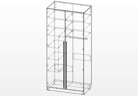 Распродажа - ИН Шкаф  (950х2100х550)