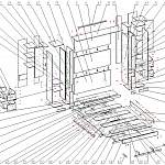 Схема сборки Шкаф-кровать с диваном Марта 13 BMS