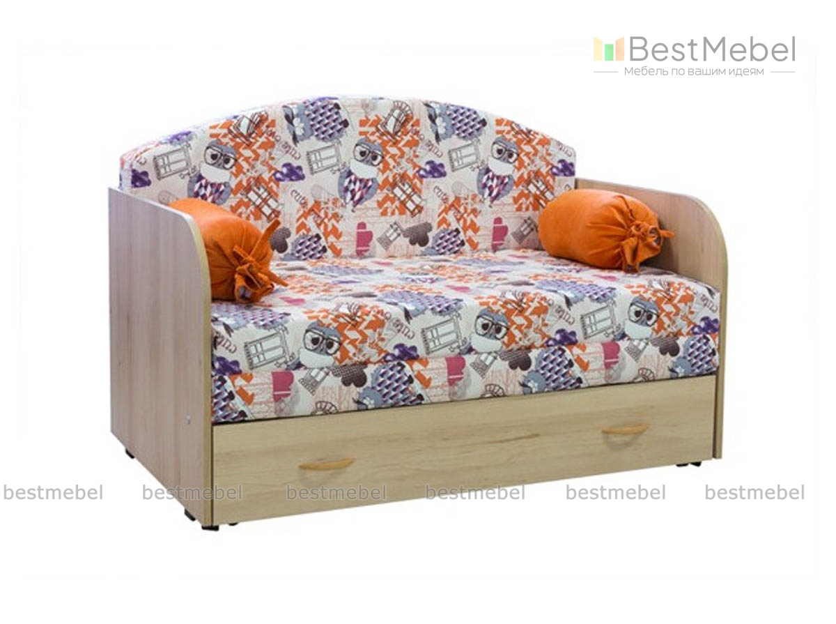 Прямой диван Антошка 1 - 24690 р, бесплатная доставка, любые размеры