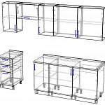 Чертеж Кухня Европа В-5 BMS