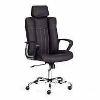 Кресло компьютерное Oxford хром черного цвета