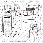 Схема сборки Кровать-чердак Маркиз 30 BMS