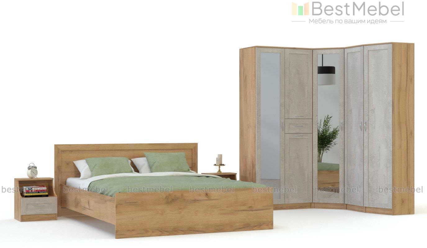 Спальня Фиджи Комплект 1 BMS - Фото