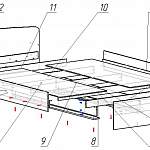 Схема сборки Терра СБ-2301 Кровать универсальная 1600 BMS