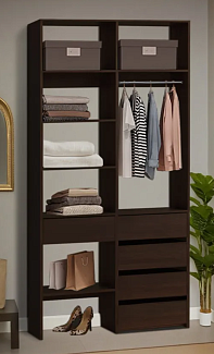 Распродажа - Гардеробная Руссо 2.1 (1100*2200*600) (1100х2200х600)