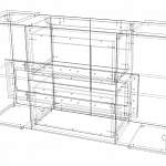 Чертеж Комод Стайл Люкс 12 BMS