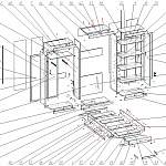 Схема сборки Шкаф-кровать трансформер Патрик BMS