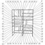 Чертеж Стеллаж Комбо 18 BMS