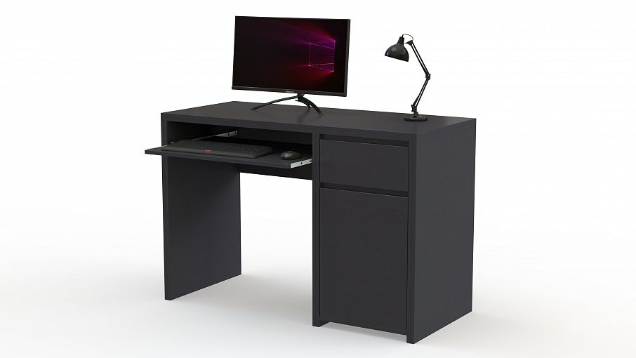 Письменный стол Каспиан BIU 1D1S 120 КB-007 BMS - Фото