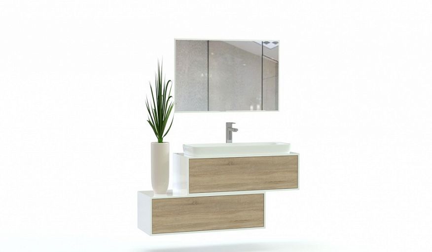 Мебель для ванной комнаты Синти 3 BMS - Фото