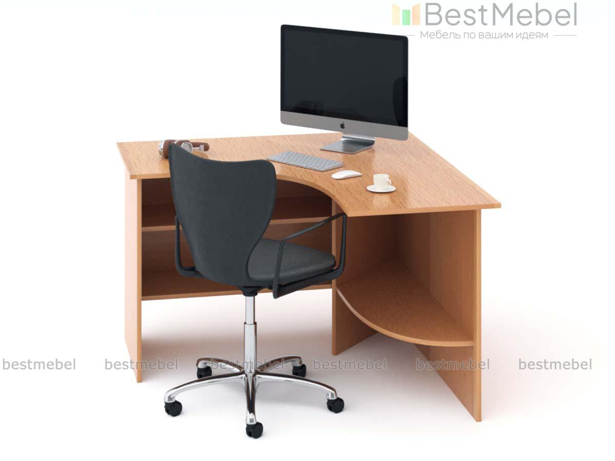 Стол офисный угловой Монро 30 BMS - Фото