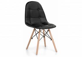 Деревянный стул Kvadro черного цвета