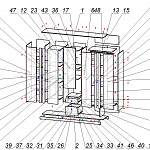 Схема сборки Шкаф распашной Класс 5.2-2 BMS