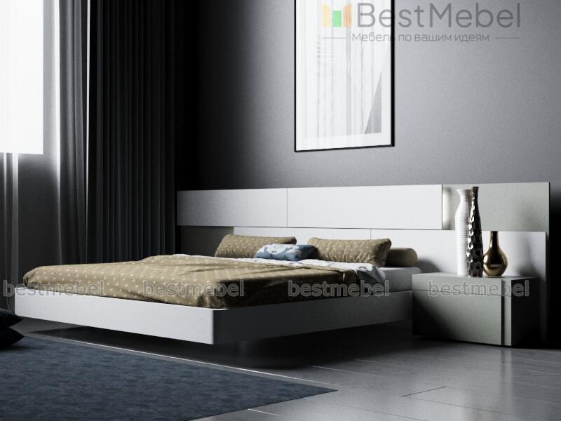 Кровать с подсветкой Эльза BMS - Фото