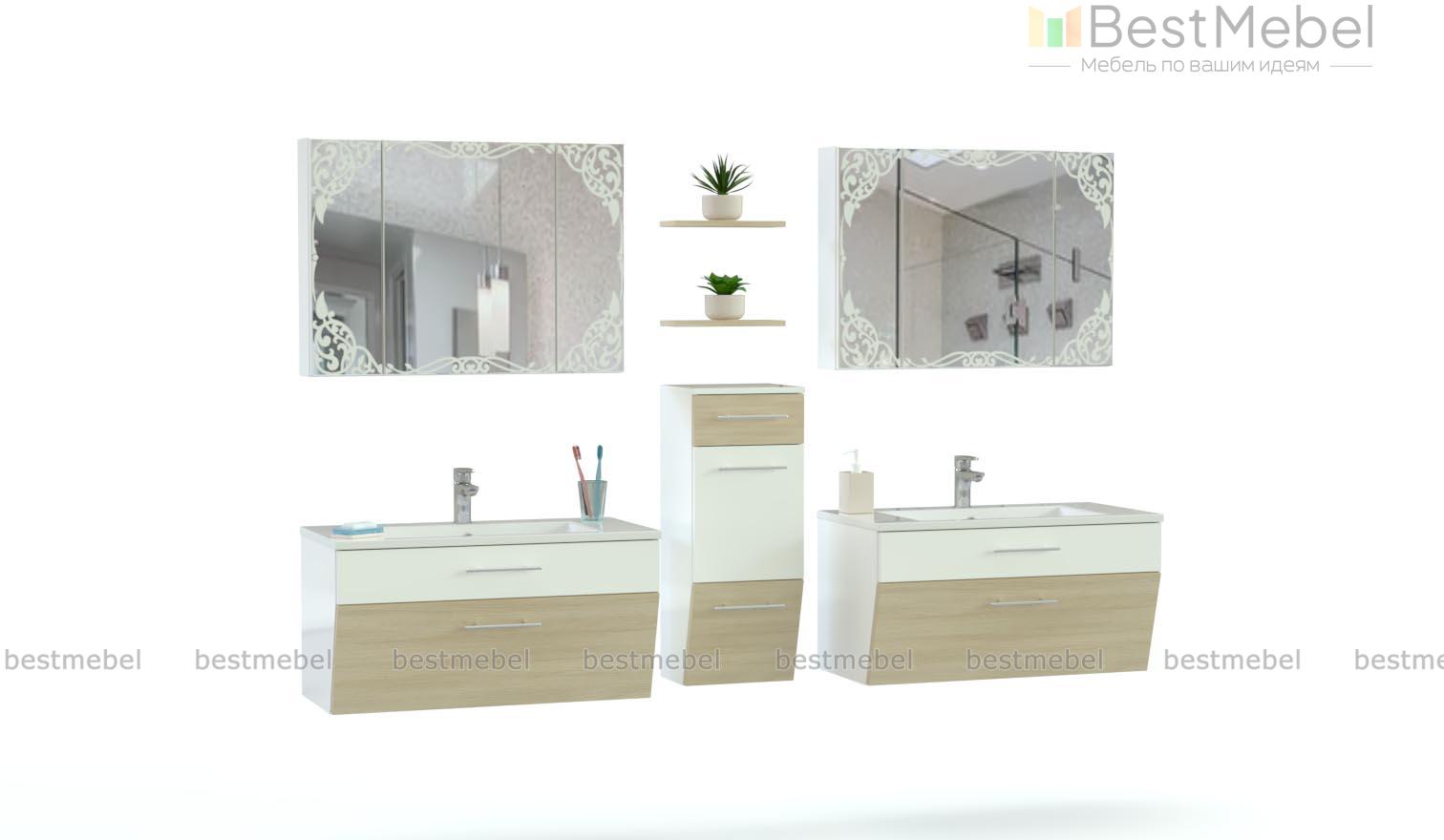 Мебель для ванной Фанни 1 BMS - Фото