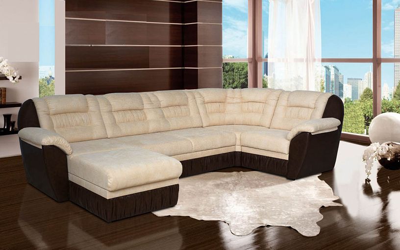 П-образный диван Марсель 3 П BMS - Фото