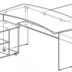 Чертеж Стол Персона №3 BMS