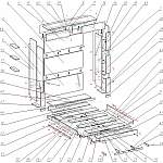 Схема сборки Шкаф-кровать с диваном Верона BMS