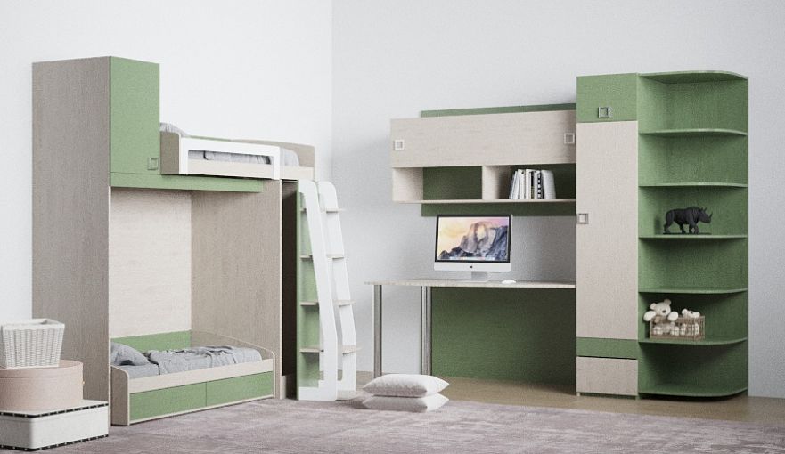 Детская модульная комната Киви 12 BMS - Фото