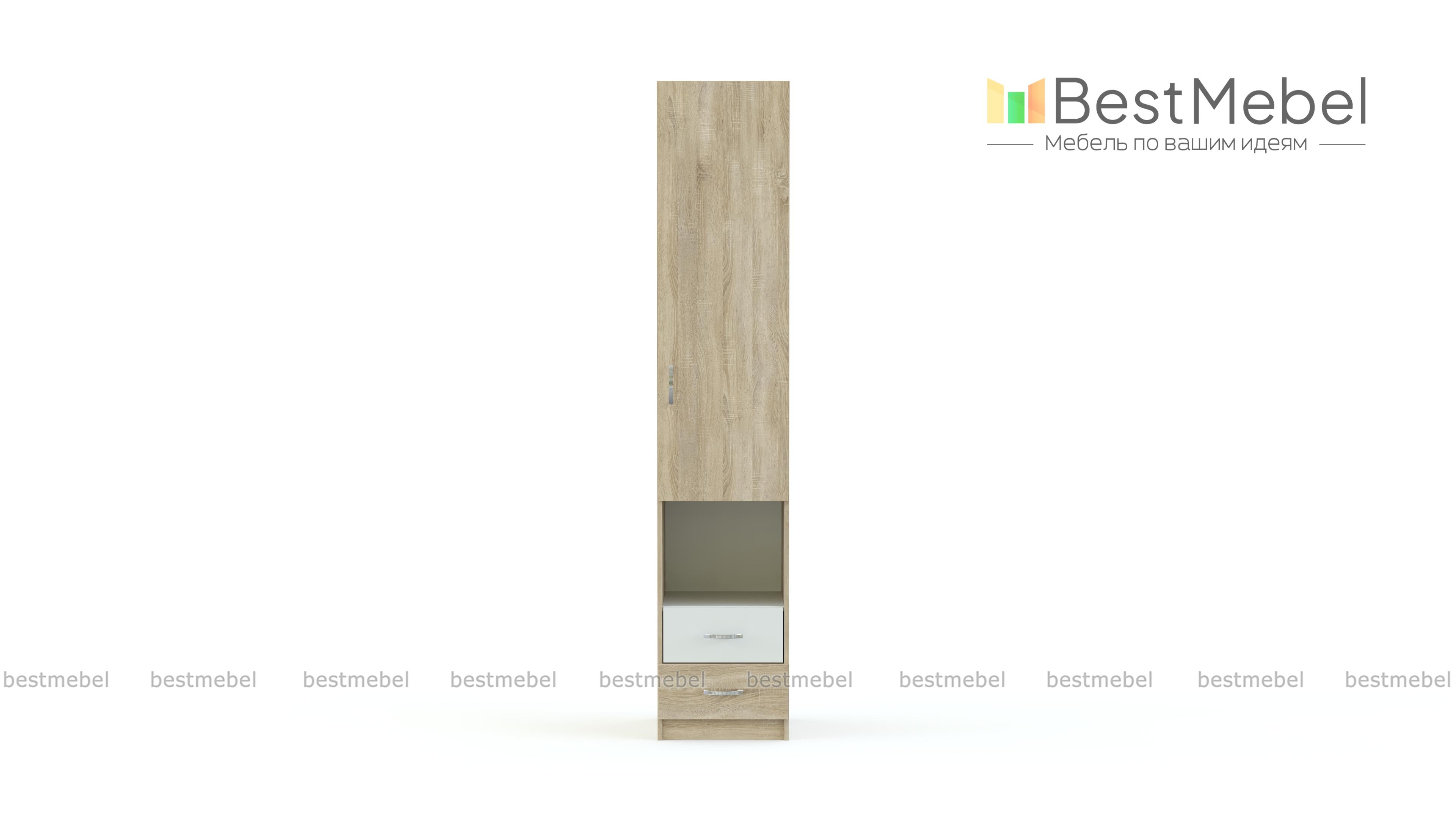 Шкаф-пенал Линда 314 BMS - Фото