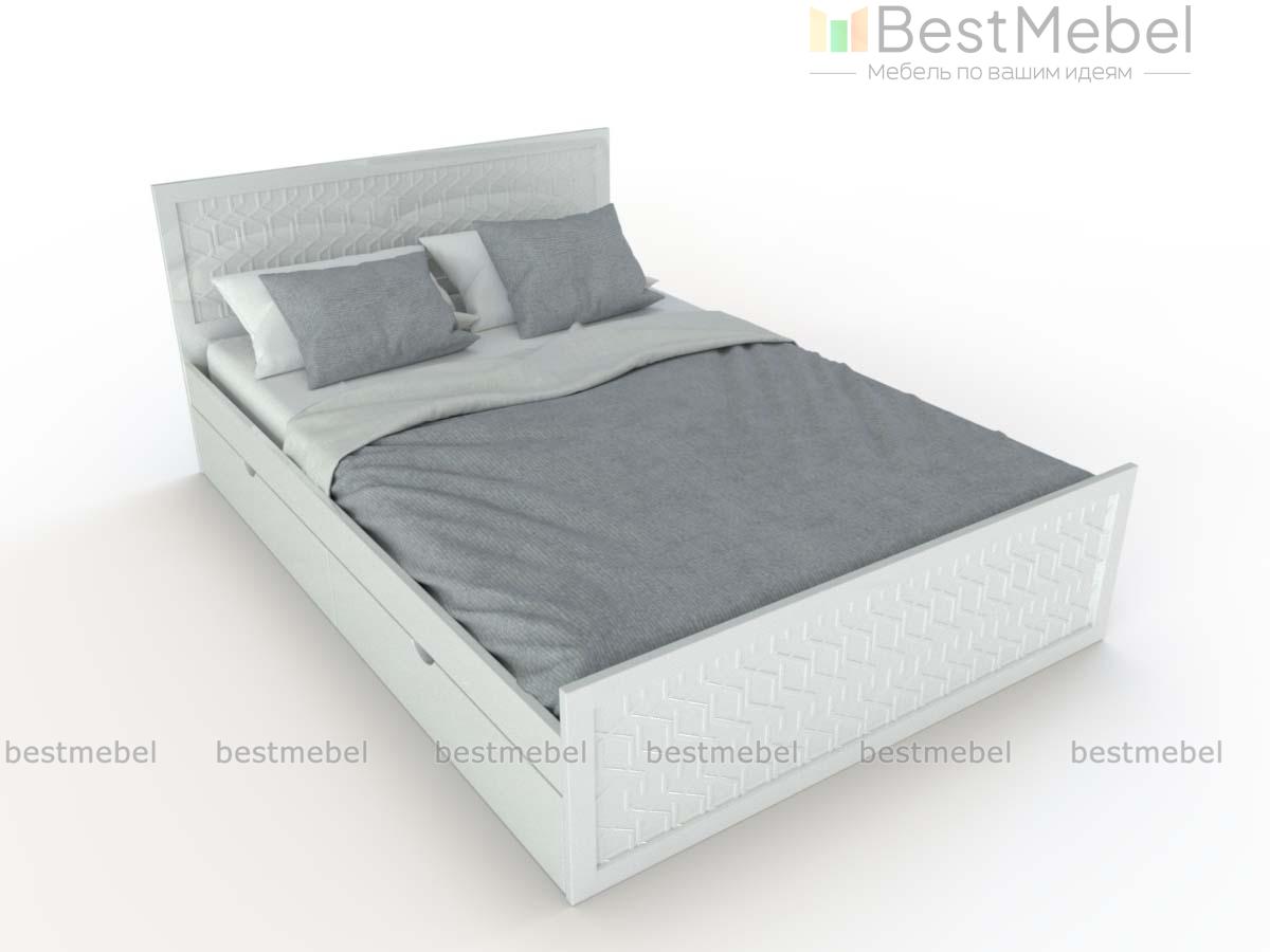 Кровать Мари Блеск 40 BMS - Фото