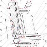 Схема сборки Кровать-чердак с диваном Мармелад 12 BMS
