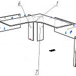 Схема сборки Письменный стол Город модуль-4 BMS