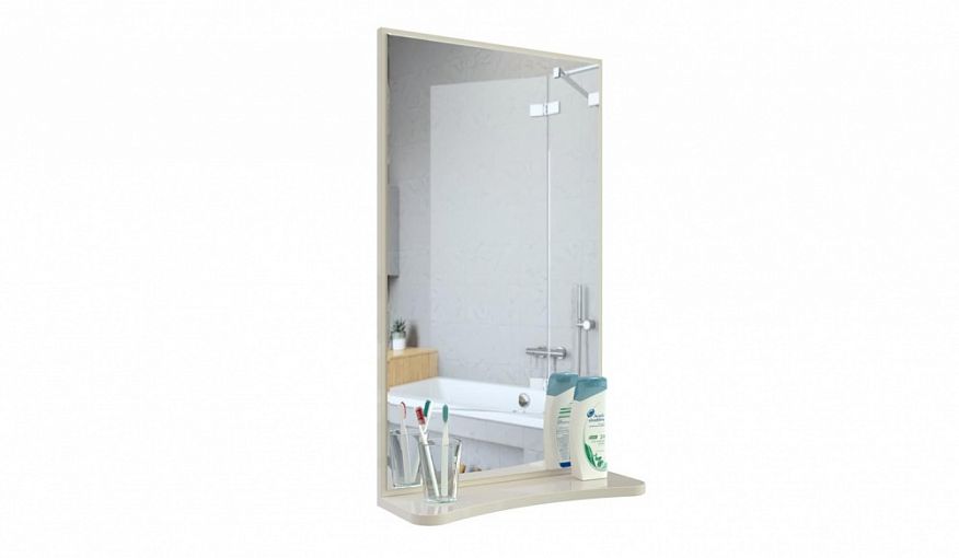 Зеркало в ванную комнату Файн 8 BMS - Фото