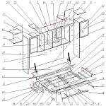 Схема сборки Шкаф-кровать трансформер Элия BMS