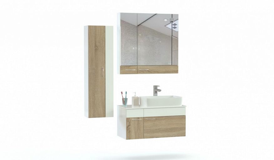 Мебель для ванной комнаты Рони 3 BMS - Фото
