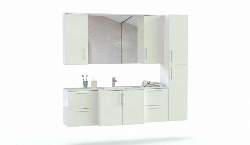 Комплект для ванной комнаты Пирс 3 BMS - Фото