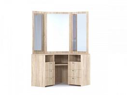 Распродажа - Туалетный стол угловой Софья 8 BMS (1200х1600х450)
