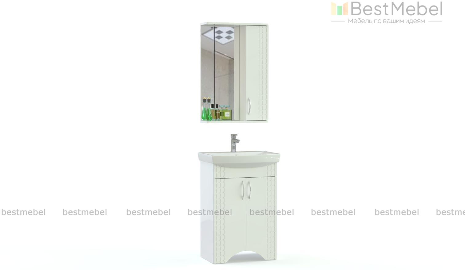 Комплект для ванной комнаты Дария 4 BMS - Фото