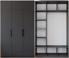 Распродажа - Распашной шкаф Вилета 6 (1100*2500*600) (1100х2500х600)