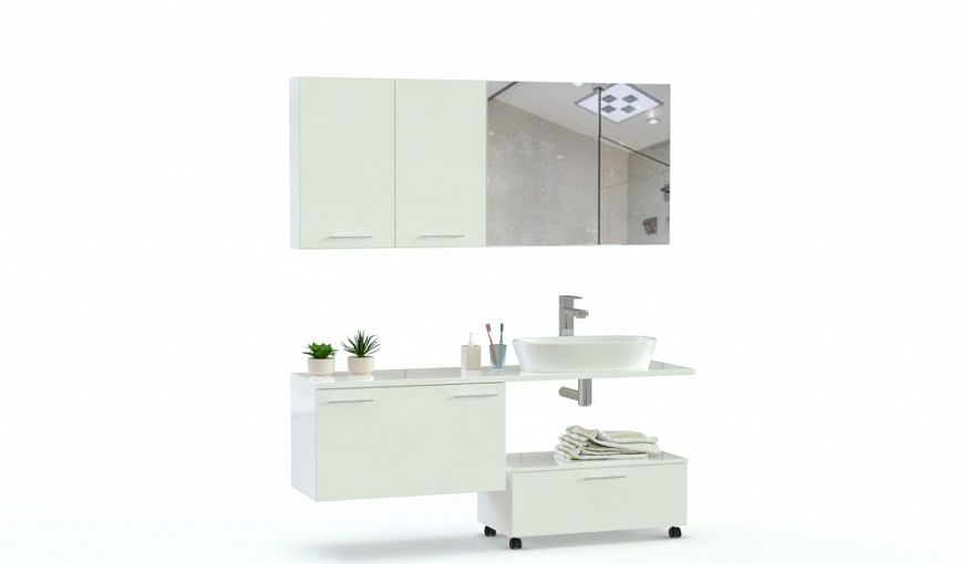 Мебель для ванной Лазурь 3 BMS - Фото