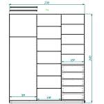 Угловой шкаф 111 BMS