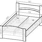 Чертеж Кровать Долли 1 BMS